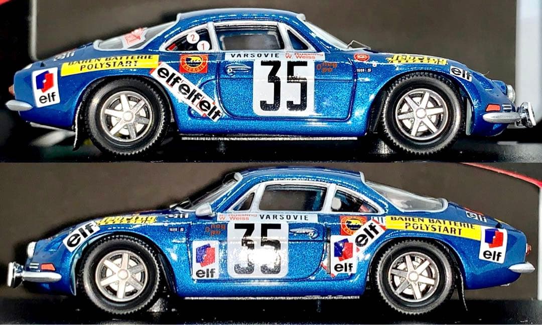 トロフュー アルピーヌ ルノー A110 モンテカルロ 150台限定 WRC