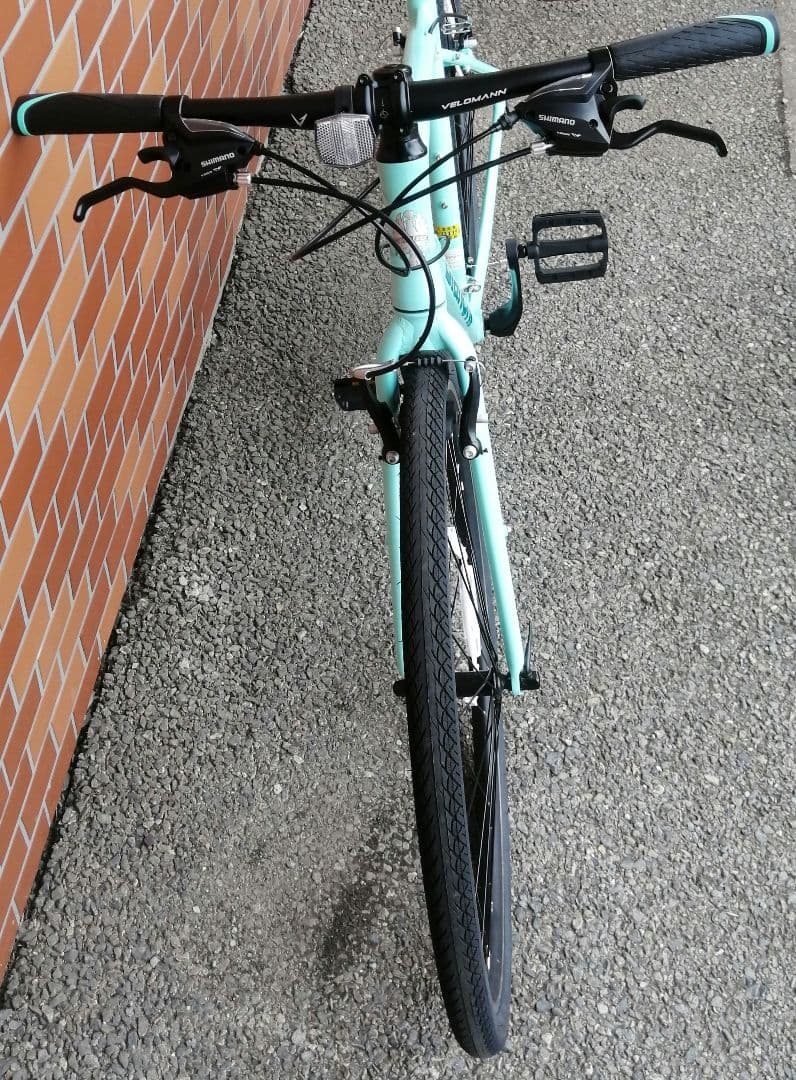 Bianchi c sport 1クロスバイク【未使用室内保管】直接渡し＋ライト