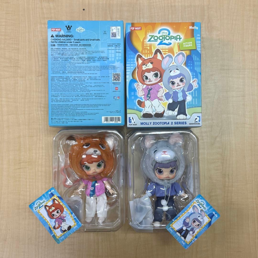 MOLLY ズートピア2シリーズ1/12アクションフィギュア ニック ジュディ