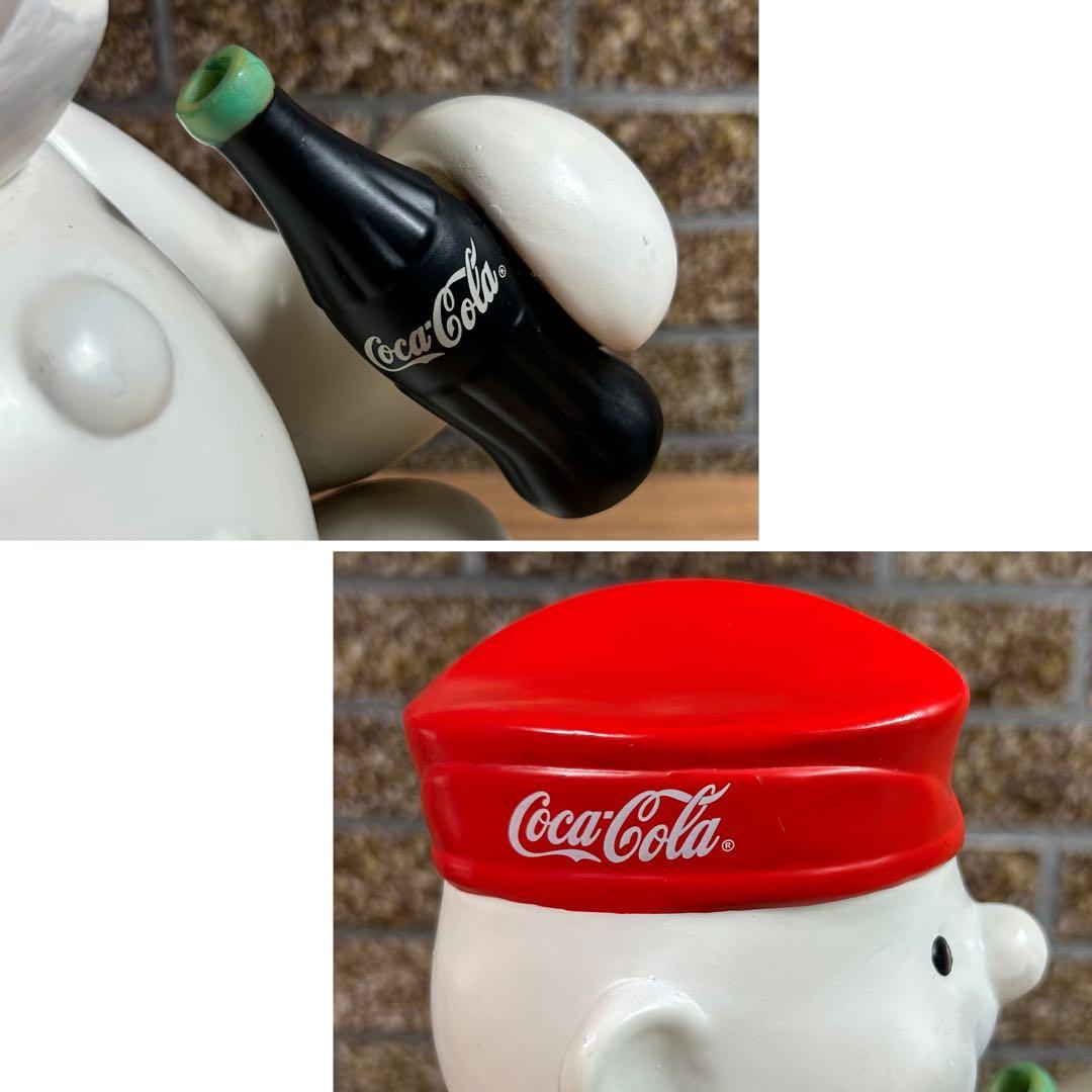 コカコーラ 照明 ディスプレイ ライト サッカー 雪だるま ノベルティ ジャンク