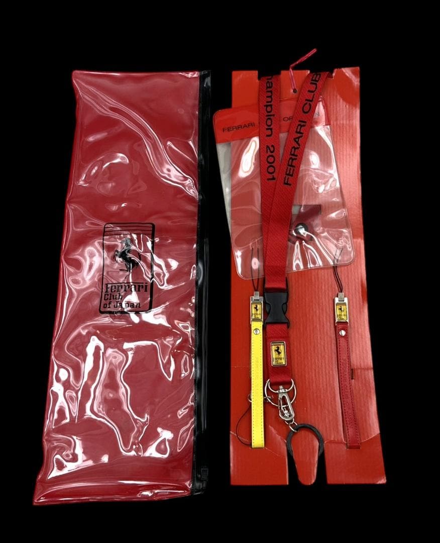 Ferrari Club of Japan フェラーリクラブ限定 革ストラップ等