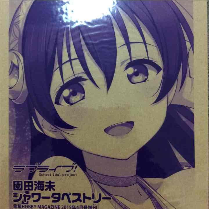 ラブライブ シャワータペストリー 園田海未 星空凛 東條希 3点セット