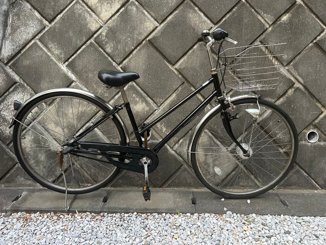 ゴールデンウィークお値引きしました！27インチシティサイクル 前カゴ付き