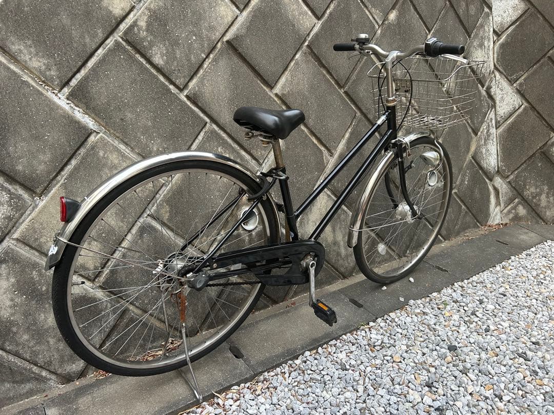 ゴールデンウィークお値引きしました！27インチシティサイクル 前カゴ付き
