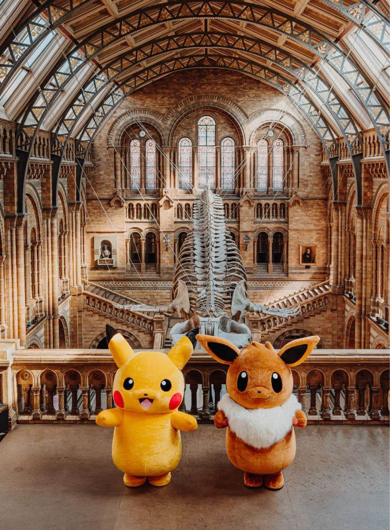 英国 Pikachu at the Museum ピカチュウ promo プロモ