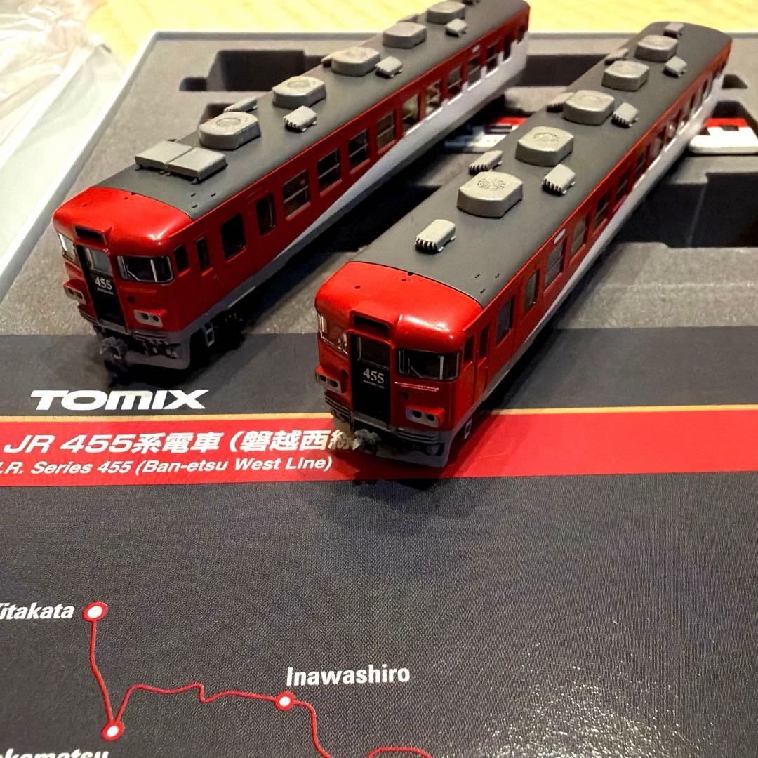 完全未使用 JR 455系 電車(磐越西線)セット 92485 TOMIX