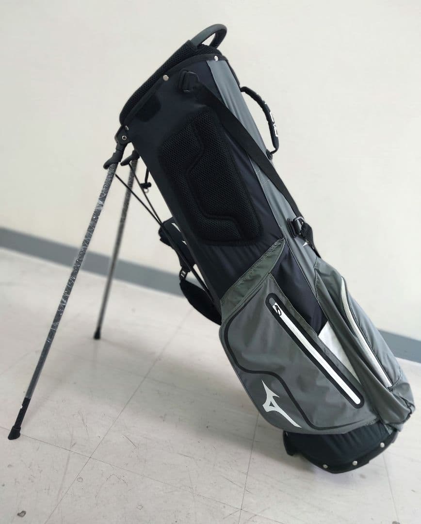 美品★ミズノ軽量キャディバッグK1-L0 スタンド式　Mizuno