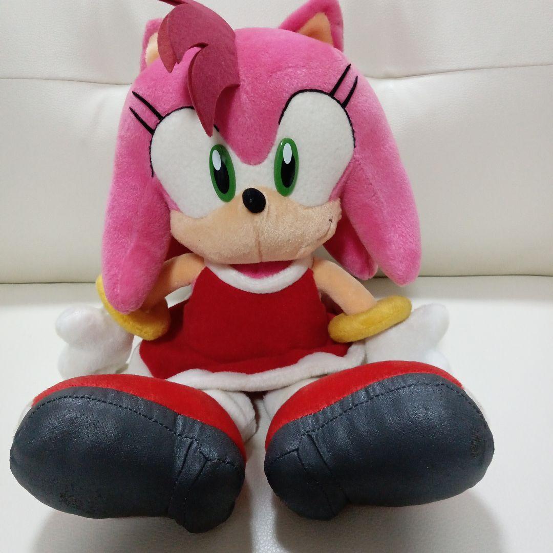 ソニックアドベンチャー　スーパージャンボぬいぐるみ2　エミー　ローズ　希少