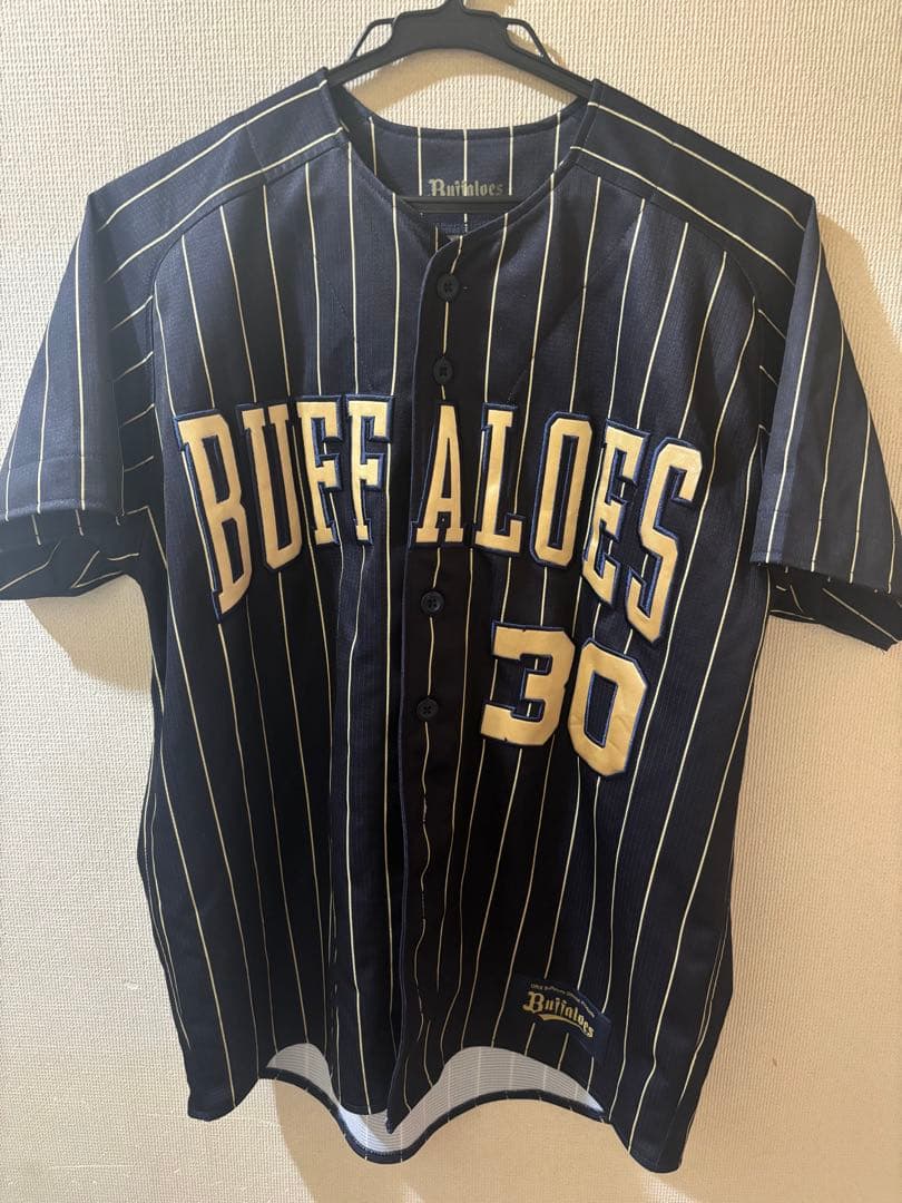 オリックス　廣岡大志　ユニフォーム　サード　Sサイズ　ハイクオリティ