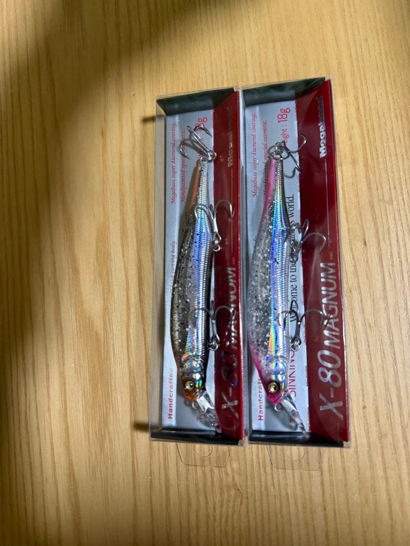 X-80 MAGNUM ミノー 2個セット