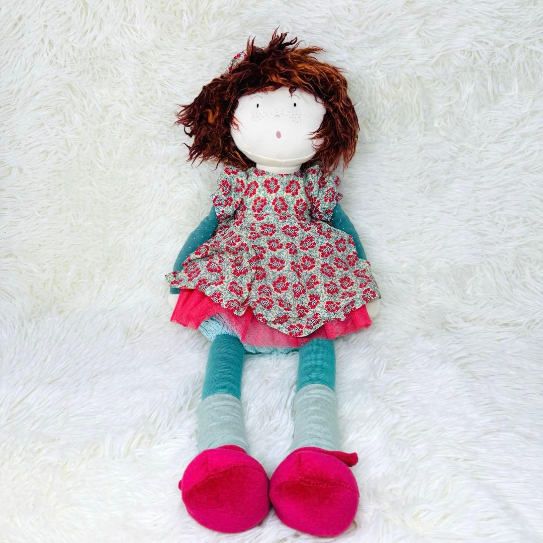 希少 美品 Moulin Roty Fanette ムーランロティ ぬいぐるみ