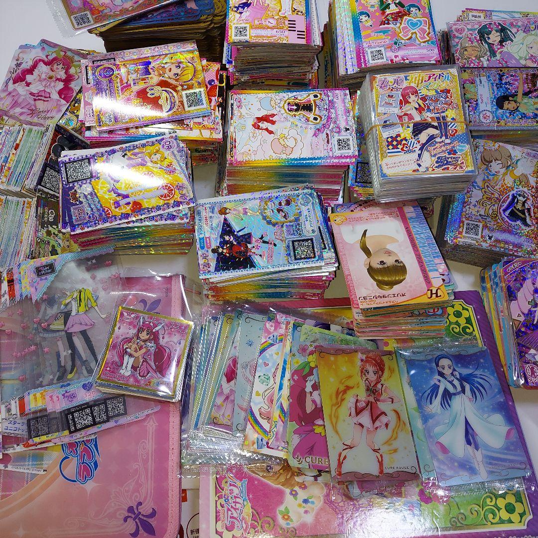 女の子向けカードまとめ　プリパラ　プリチャン　ラブベリー　アイカツ　プリキュア