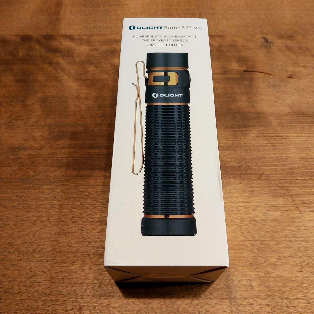 残り1個☆新品☆OLIGHT Baton 3 Pro Max エルフブルー