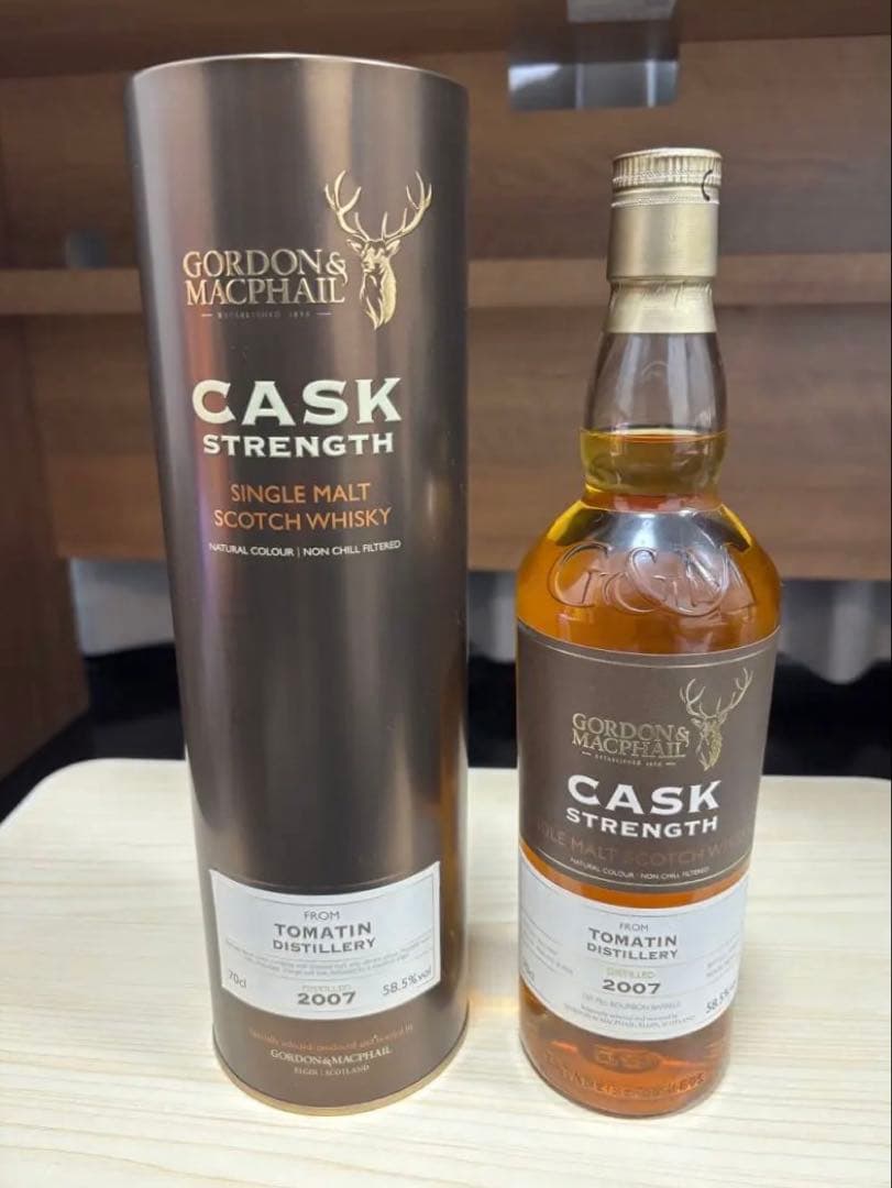【未開封】Tomatin 2007 GM Gordon and Macphail