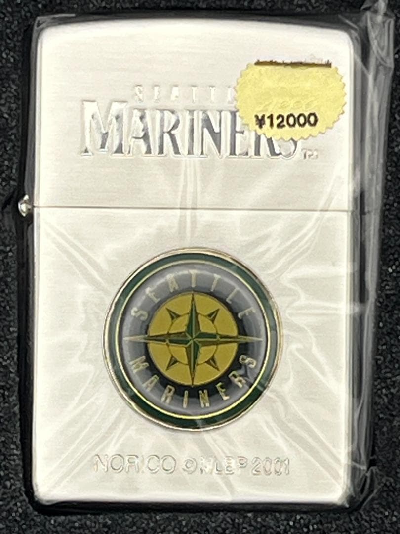MLBシアトル・マリナーズ ZIPPO＋ピンバッジセット