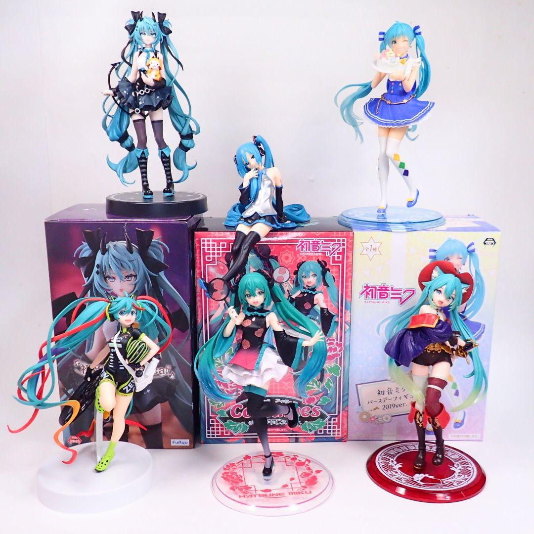 6体セット 初音ミク 悪魔 長靴をはいた猫 チャイナドレス Wonderland