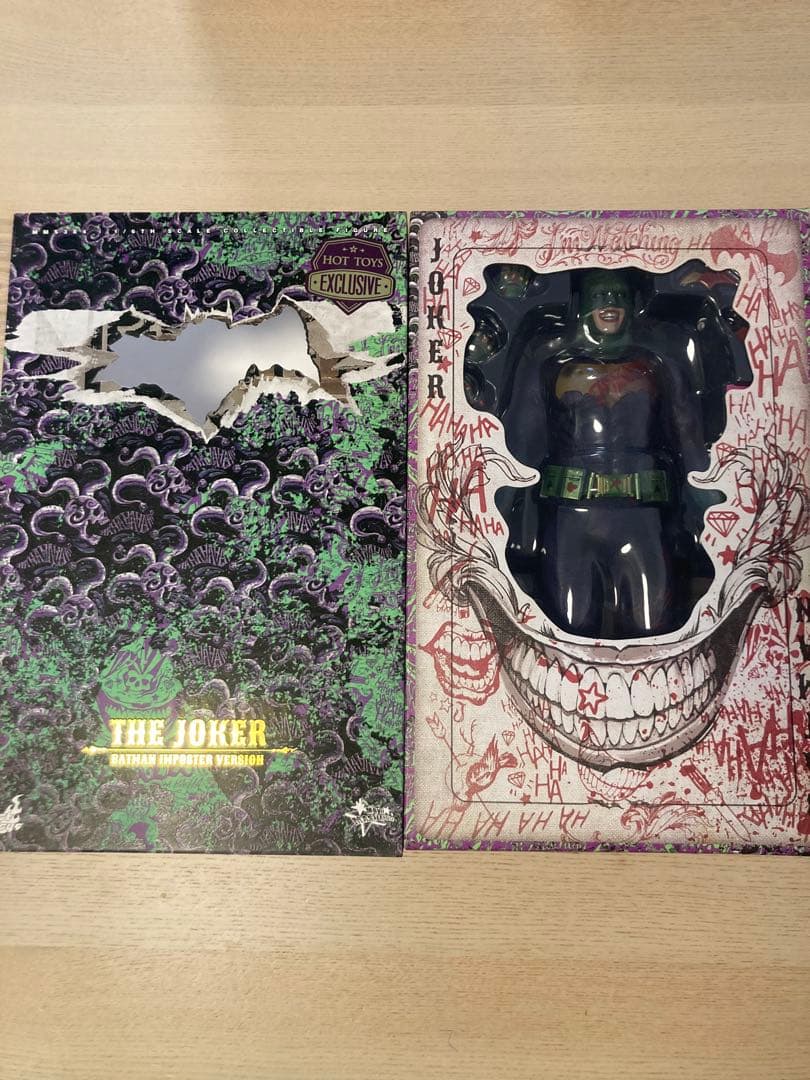 ホットトイズ　ジョーカー （バット・コスプレ）フィギュア　スーサイド・スクワッド