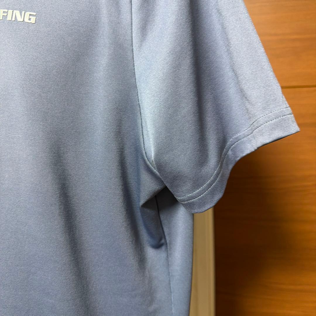 ブリーフィングBRIEFING グレー ポロシャツL