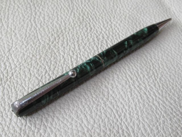 美品1920年代 仏製◆ウォーターマン IDEALマーブル セルロイド ペンシル