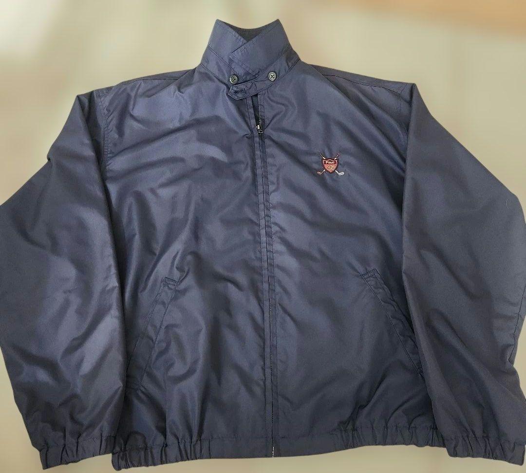 美品　POLO GOLF ネイビー ジャケット Lサイズ
