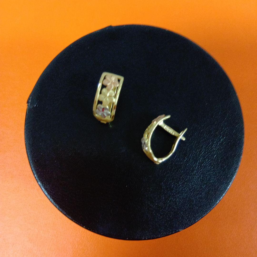 ハワイアン14Kピアス