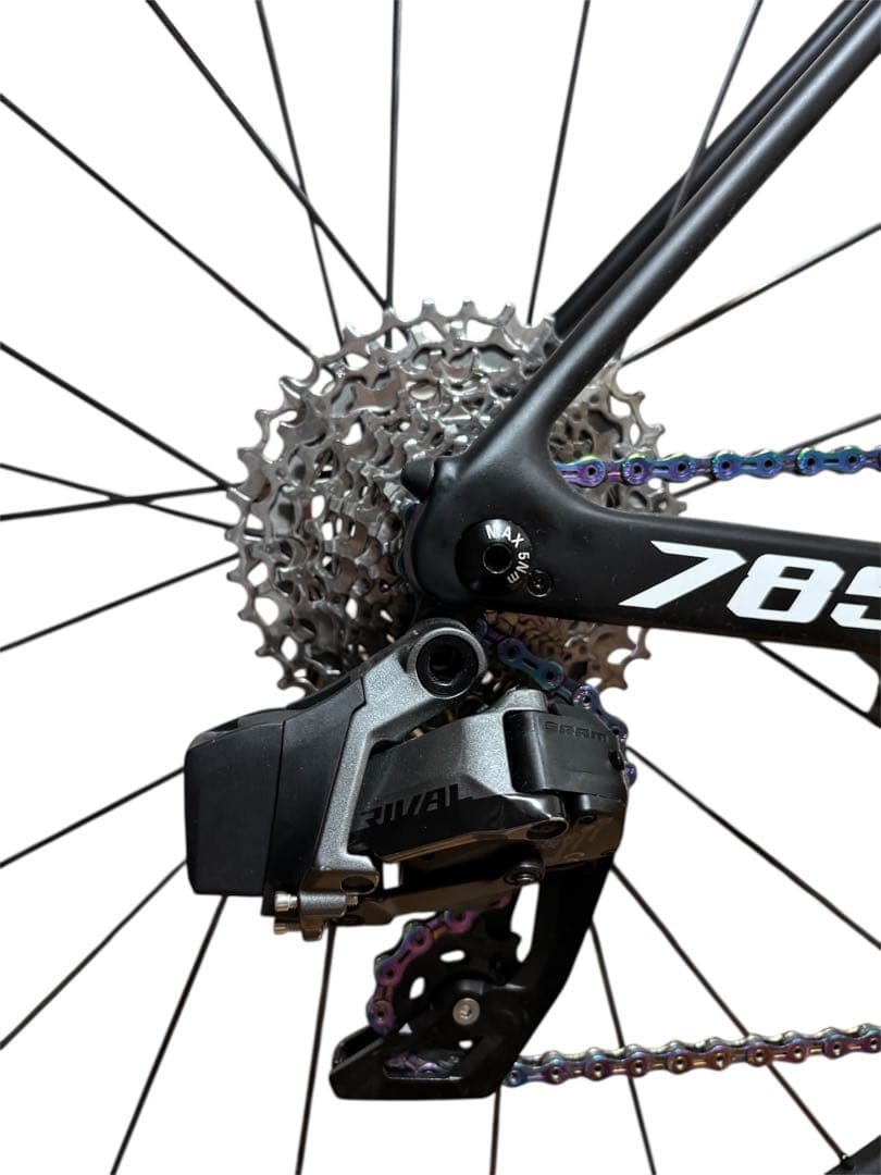 超美品　look 785 huez rs 2022 sサイズ　12s etap