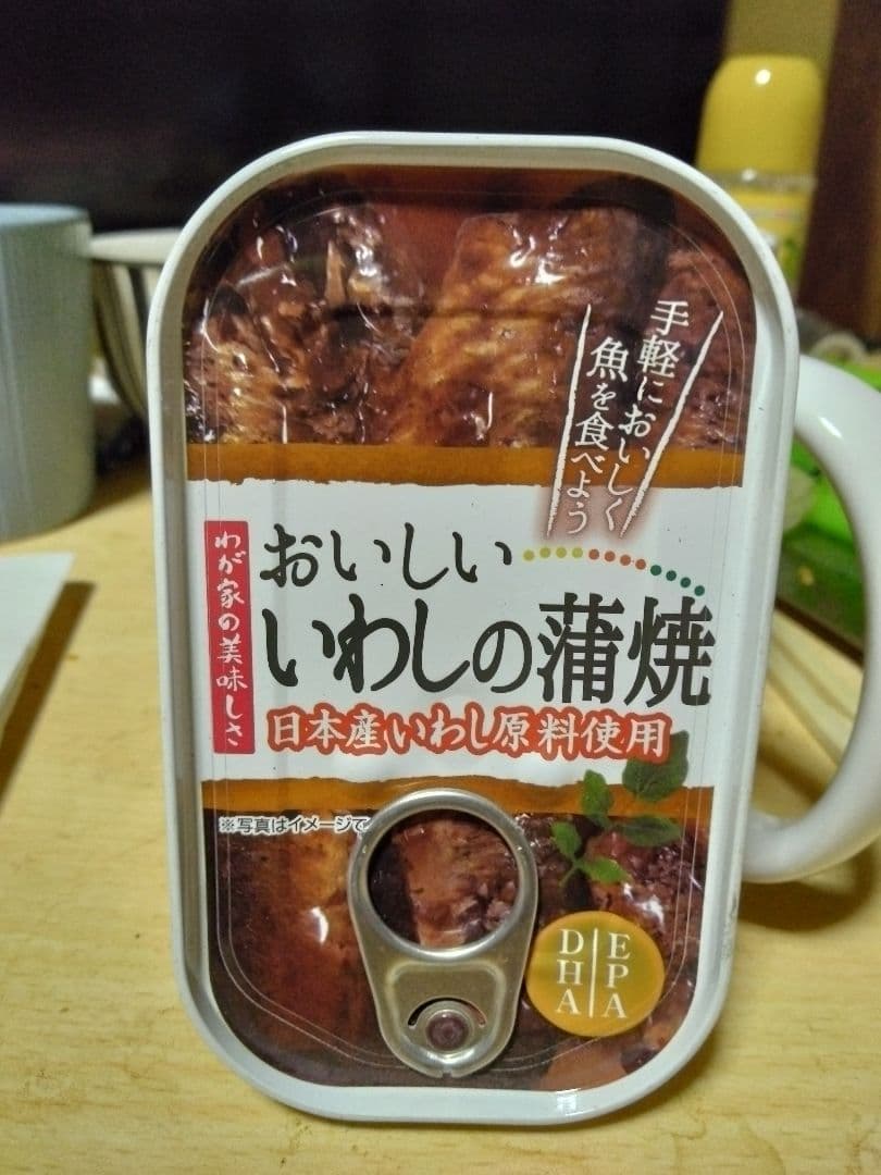 いわしの蒲焼 100g 日本産、115缶