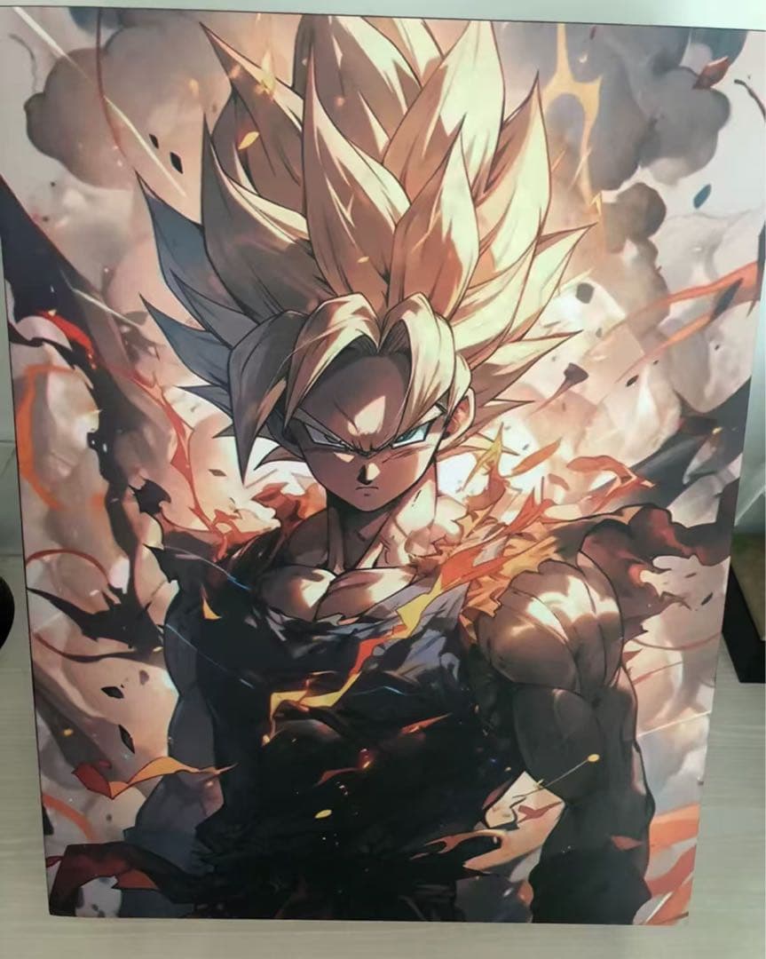 ドラゴンボール 孫悟空 ガレキ ガレージキット スタチューX①⑧①