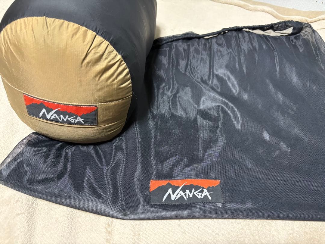 シバ犬　NANGA 寝袋 WILD-1別注　収納袋付き