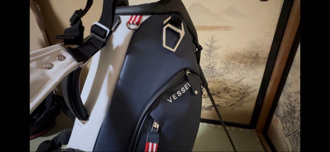 本日まで出品　VESSEL ベゼル プレイヤー5.0 キャディバッグ シングル