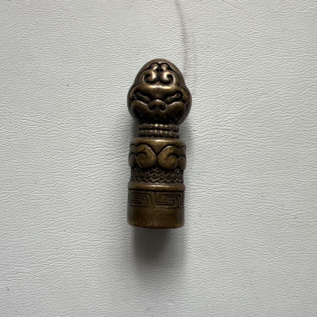 印鑑 仏具 ハンコ　彫刻　銅製