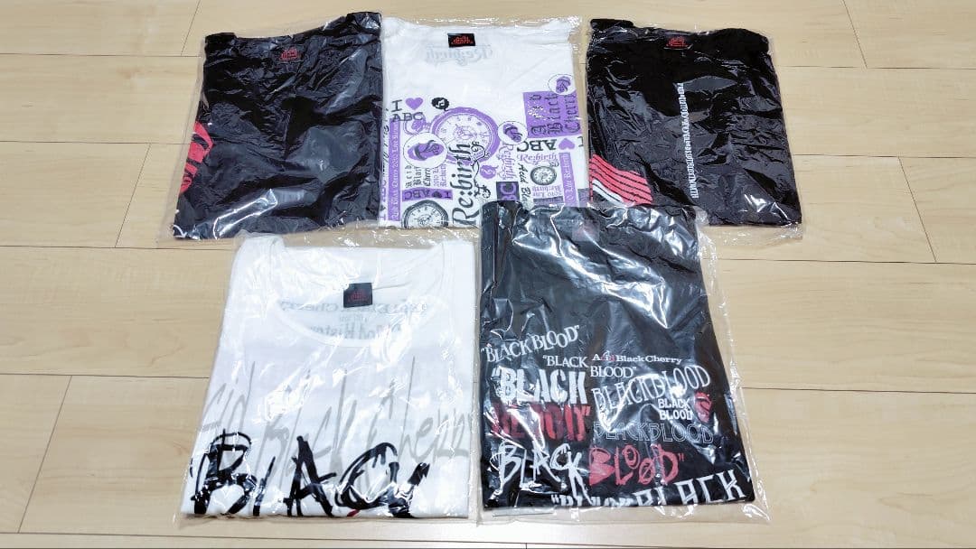 【新品未開封】Acid Black Cherry ライブTシャツ5枚セット
