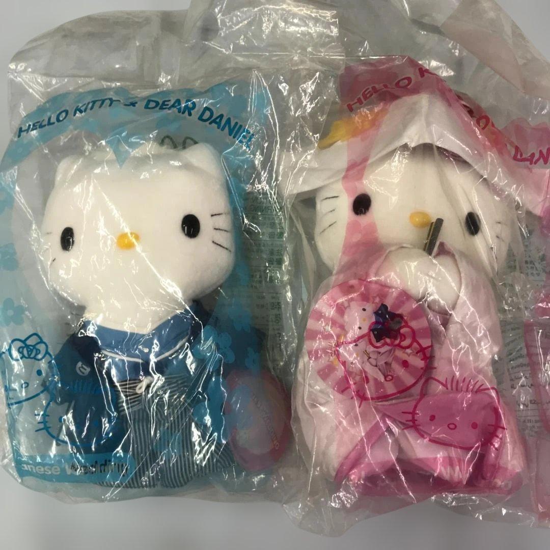未開封 6点セット ハローキティマクドナルドコラボぬいぐるみ 1999 2000