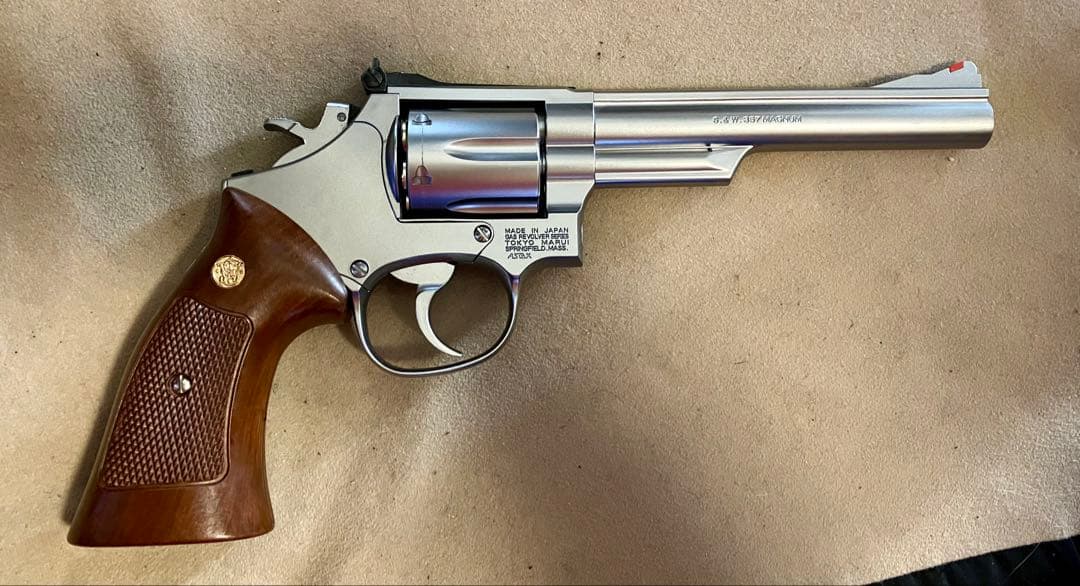 東京マルイ製　ガスリボルバー S&WM66 中古完動品　M19 コルトパイソン
