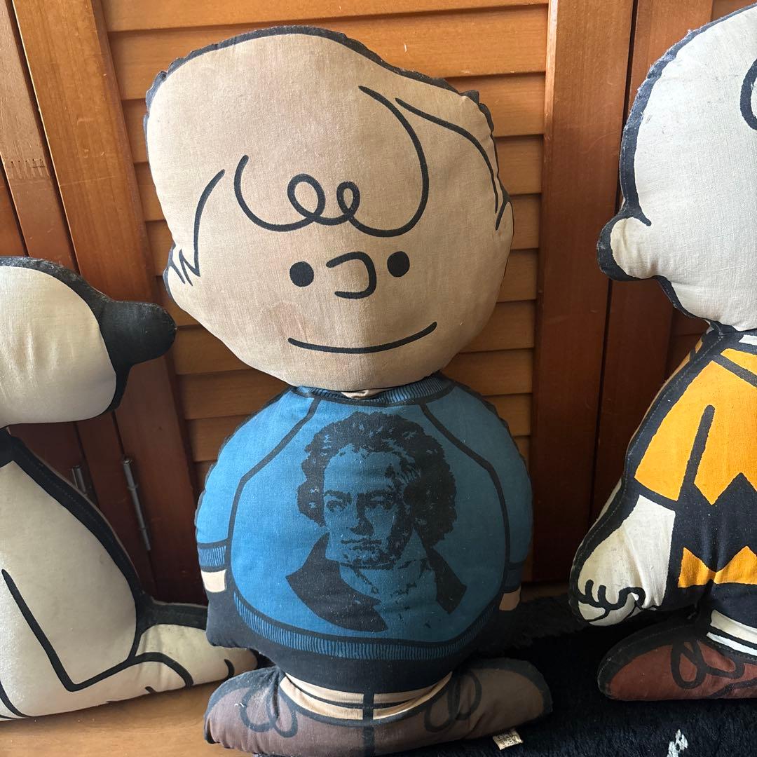 レア‼️ビンテージ　 ’63 PEANUTS GANG プラッシュドール4体Set