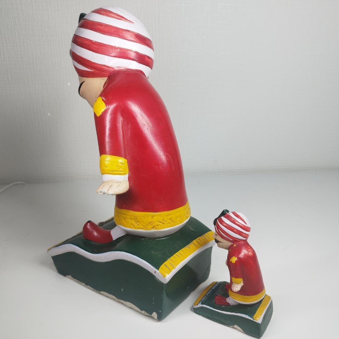 マハラジャ Air India インド航空 ビンテージ 70’s 置物 hAT4