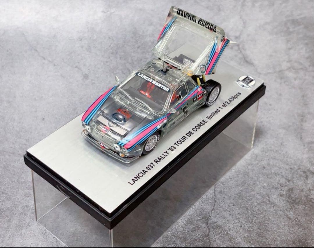 1/43 京商 LANCIA037 RALLY'83 ラリースケルトン ランチア
