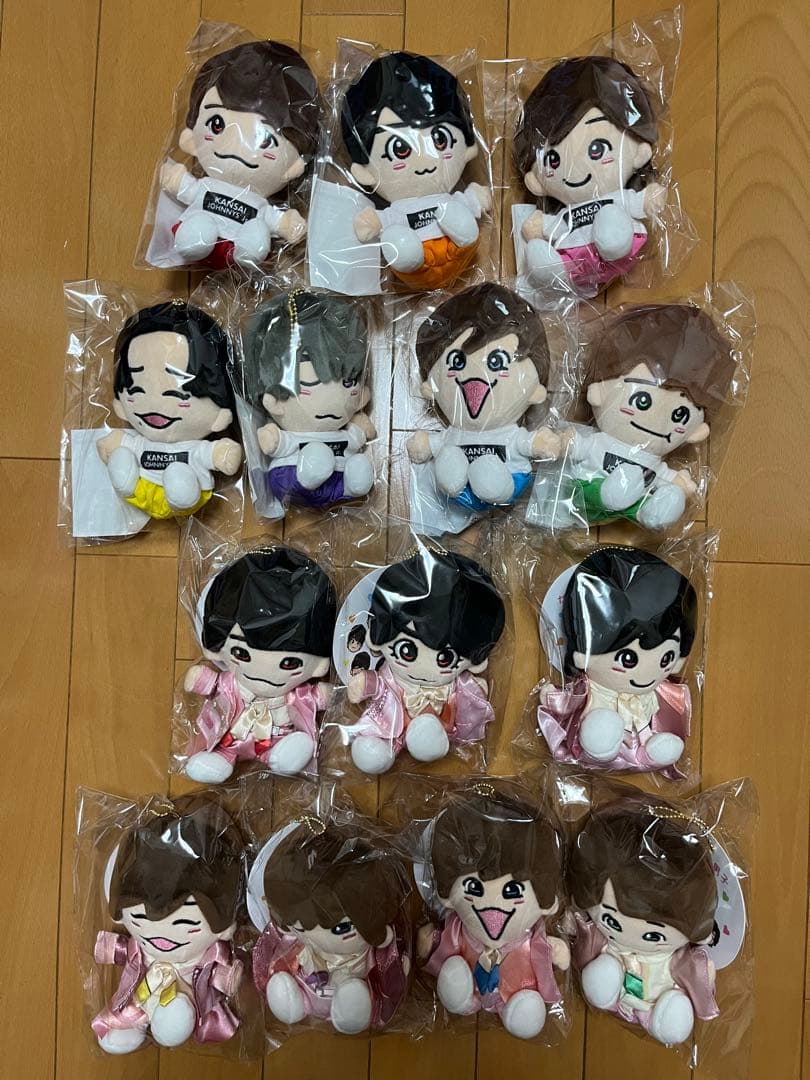 なにわ男子 ちびぬい 14体 全種類セット 第一弾 第二弾 はぴぬい