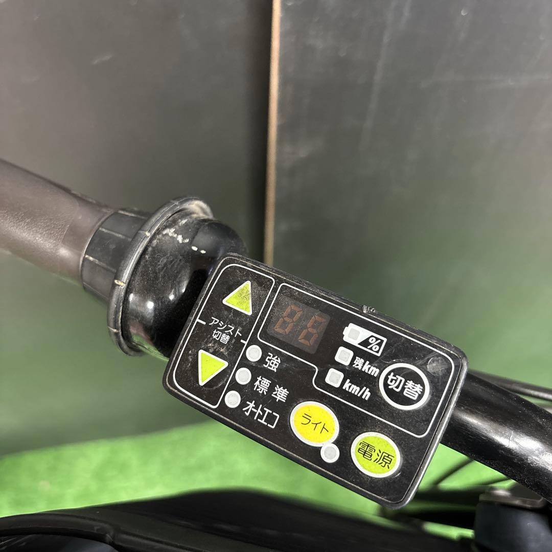 電動自転車 YAMAHA PAS kiss カーキ 3人乗り対応　56