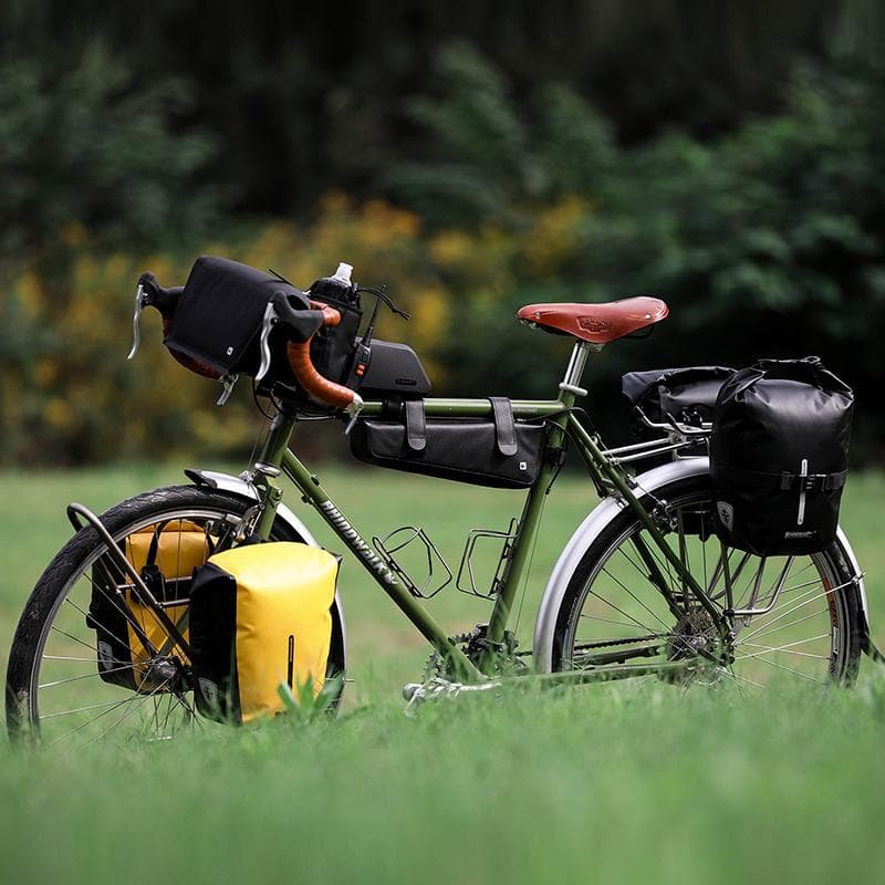 RhinoWeld 自転車 前輪/後輪両用 サイドバッグ２個セット 防水