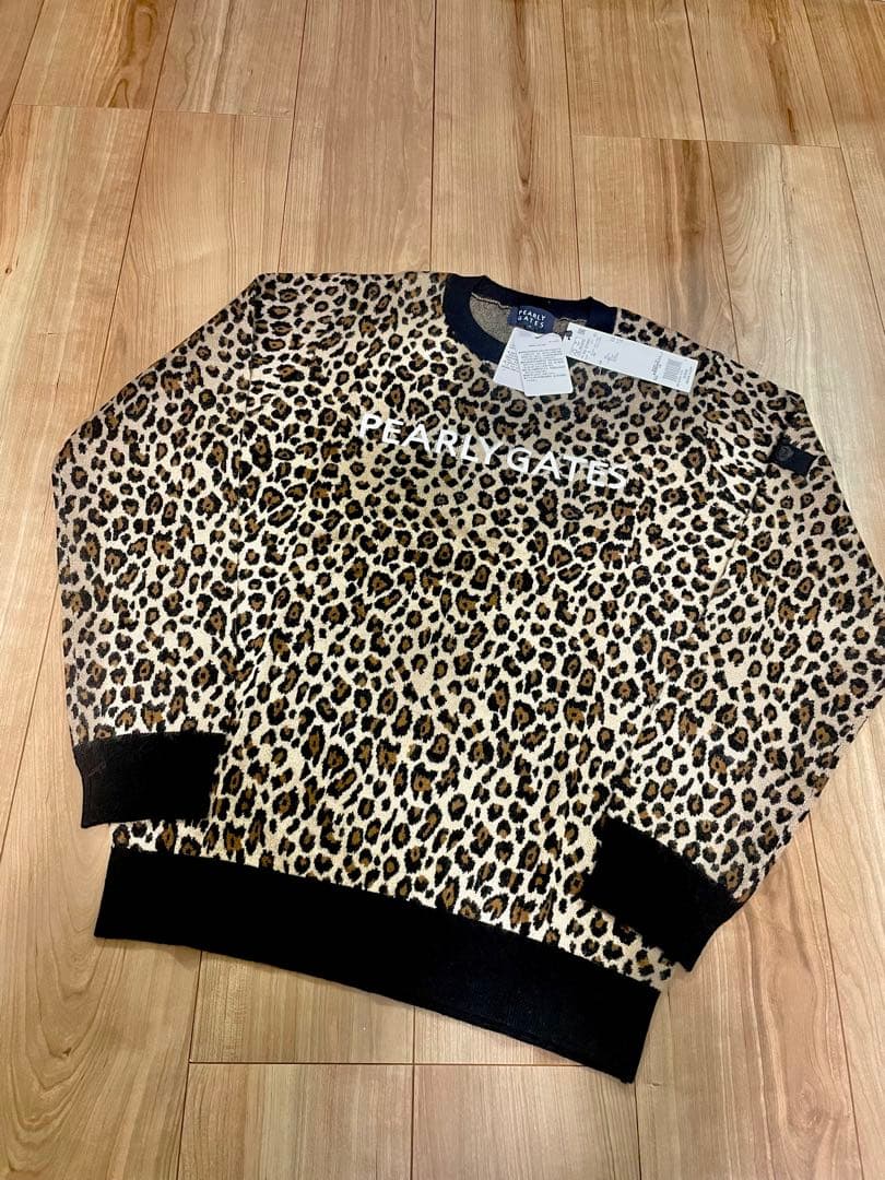 特価【新品】PEARLY GATES カシミヤ レオパード セーター ニット 5