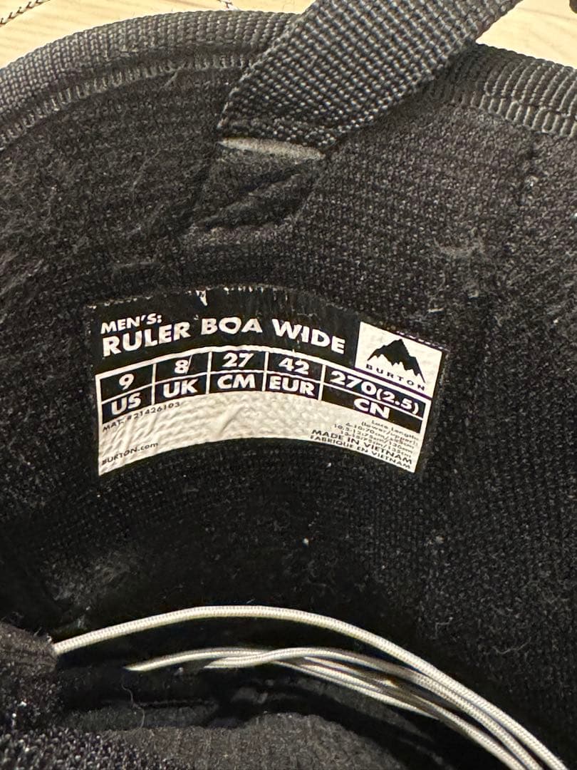 BURTON バートン Ruler BOA board Boots