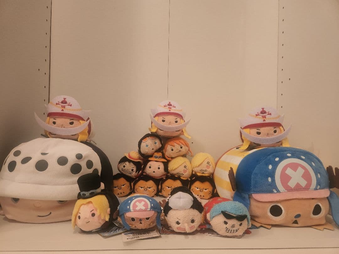 ワンピース　ムギムギおてだまクッションまとめ売り