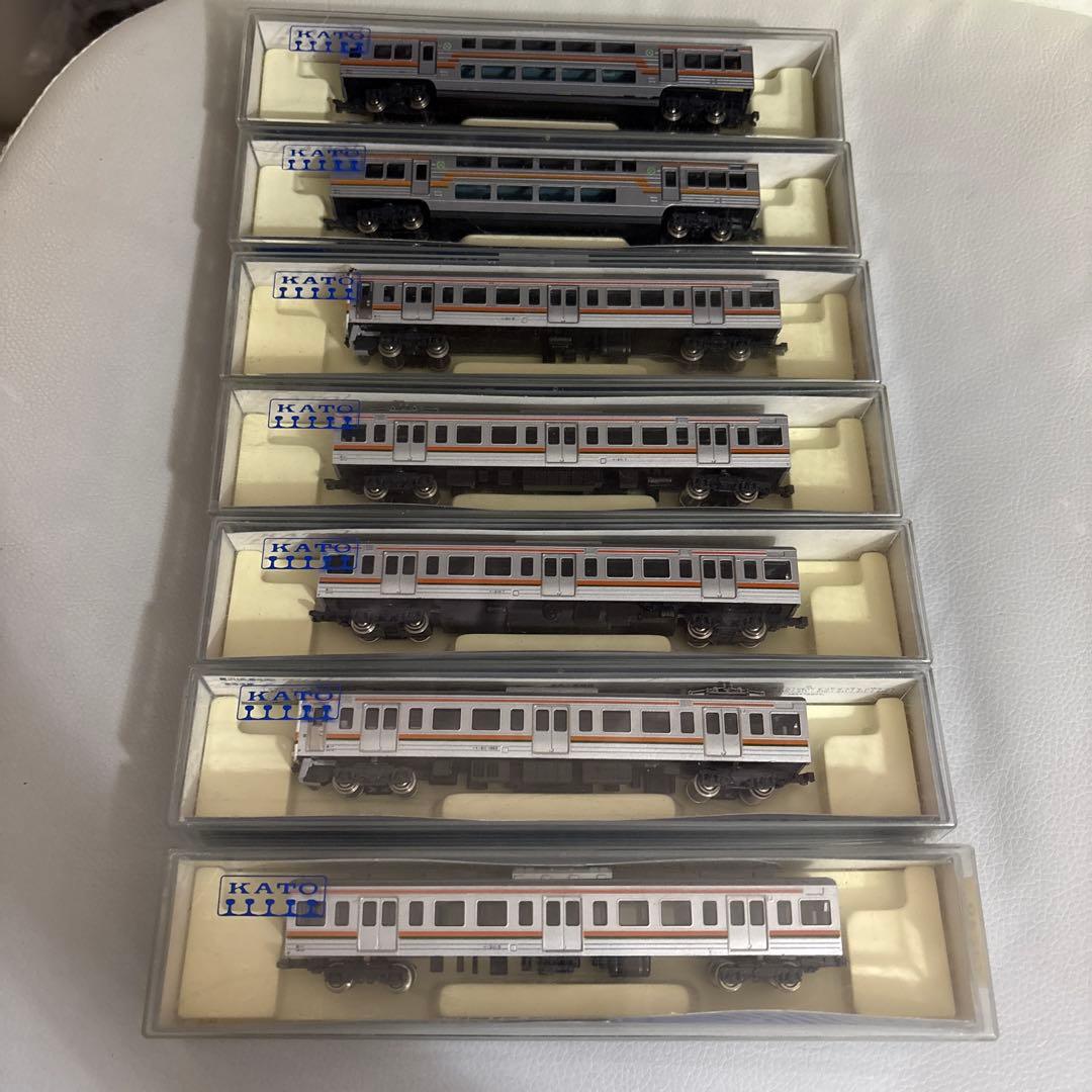 KATO Nゲージ 鉄道模型 7両セット　動力車モーター動作確認済み