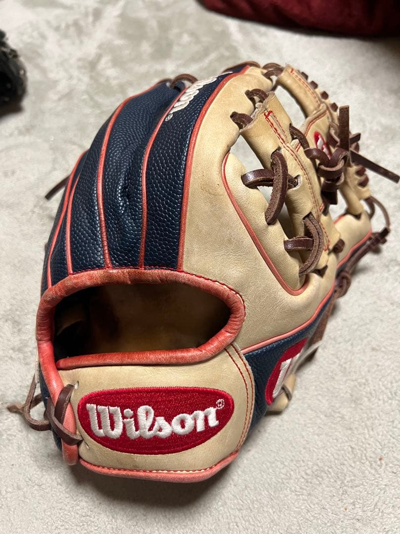 Wilson 軟式グローブ　RHH86H ネイビー/クリーム