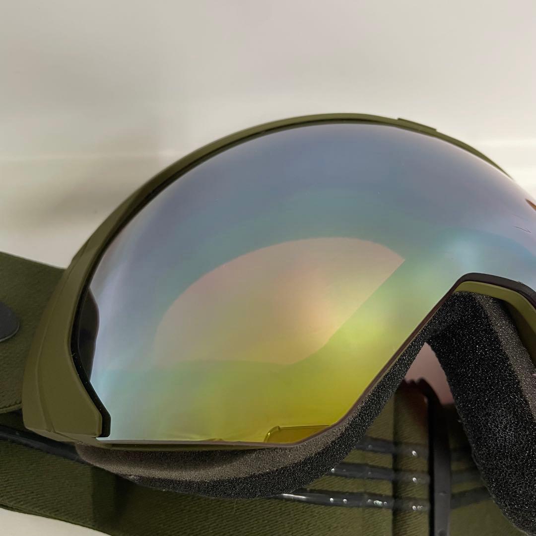 OAKLEY フライトパス L プリズム　スノーゴーグル カーキ