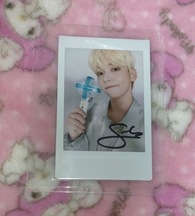 TXTinstantphotoCARDチェキスビンサイン入り