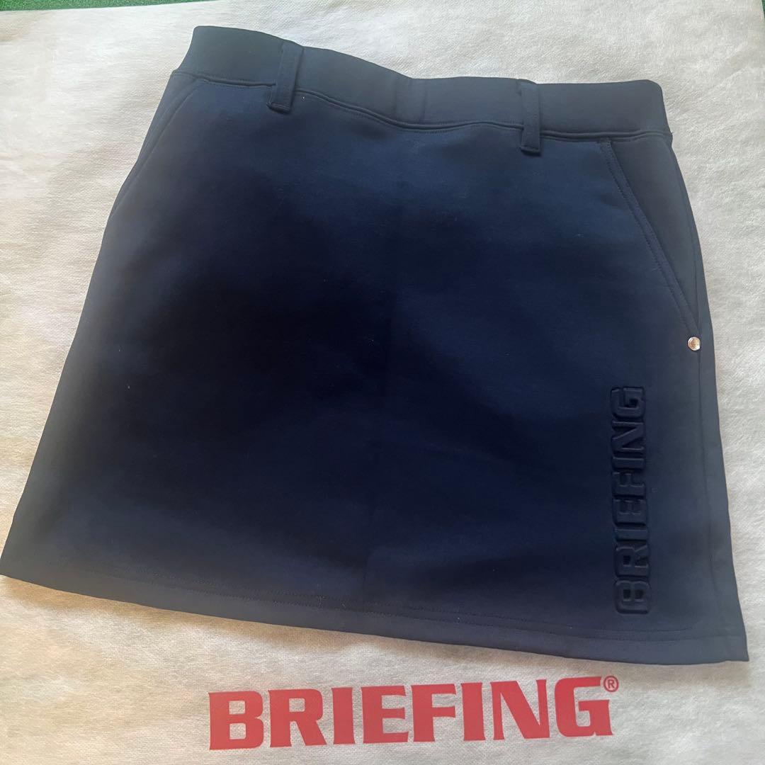 秋冬用！新品未使用！ブリーフィング BRIEFING 3Dロゴ スカート S