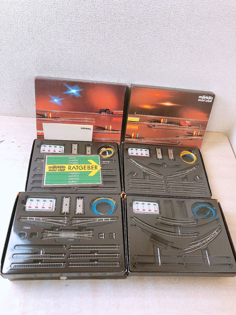 ぺ*ん様 メルクリン mini-club Zゲージ 拡張レール セット 4箱まと