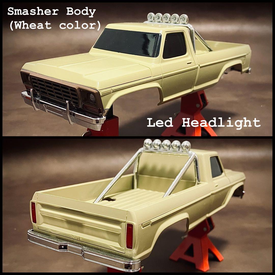 【FMS】 1/24 シボレー ブレイザー k5 セット　スマッシャーボディ付き